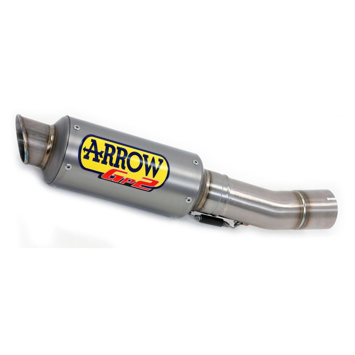 Arrow GP2 Exhaust System for Kawasaki Z650 - My Superbike Store