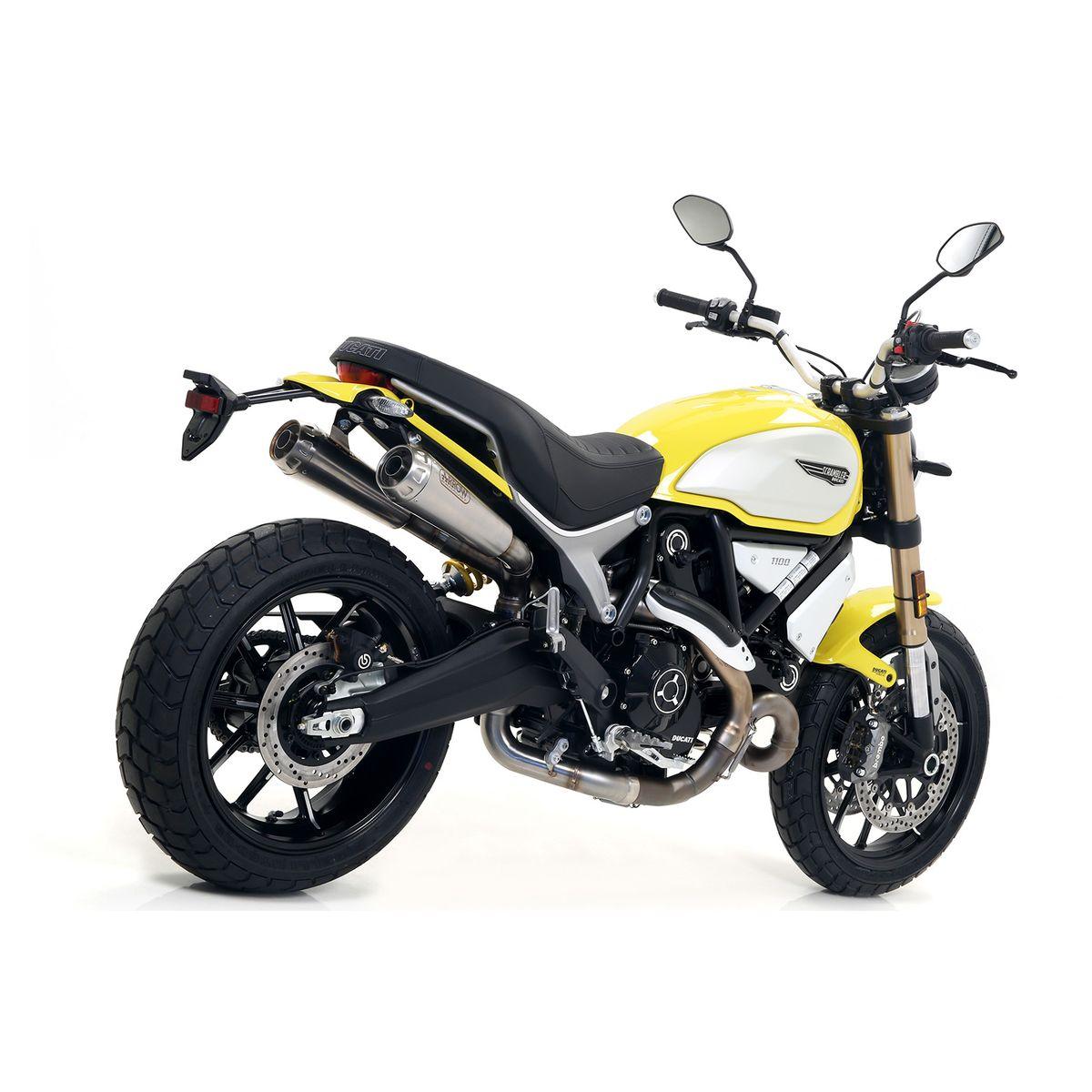 Arrow Pro-Race Slip-On Exhaust for Ducati Scrambler 1100 - My Superbike Store