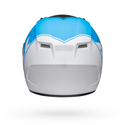 Bell Qualifier Ascent Matte Black/Cyan Helmet - My Superbike Store