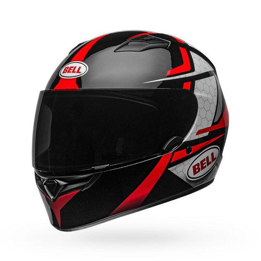 Bell Qualifier Flare Gloss Black/Red Helmet - My Superbike Store