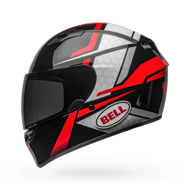 Bell Qualifier Flare Gloss Black/Red Helmet - My Superbike Store