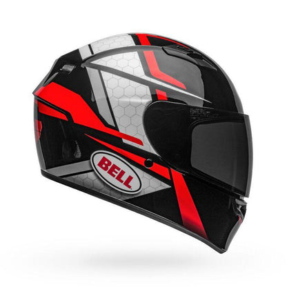 Bell Qualifier Flare Gloss Black/Red Helmet - My Superbike Store