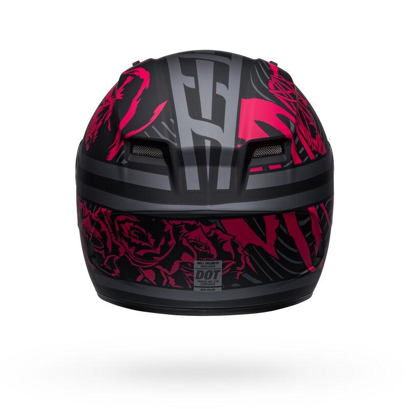 Bell Qualifier Rebel Matte Black/Pink Helmet - My Superbike Store