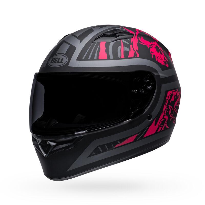 Bell Qualifier Rebel Matte Black/Pink Helmet - My Superbike Store