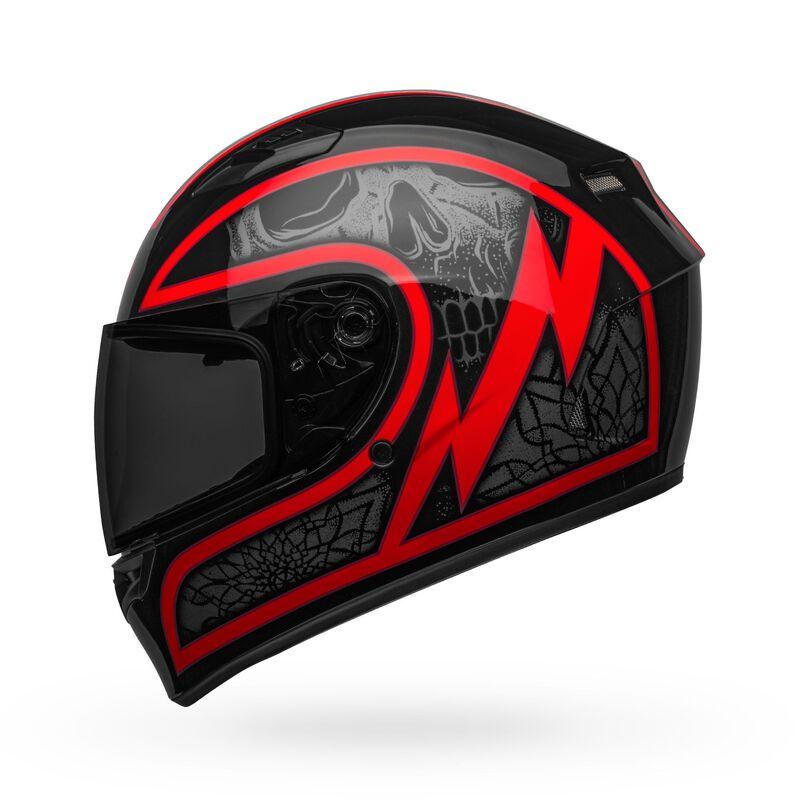 Bell Qualifier Scorch Gloss Black/Red Helmet - My Superbike Store