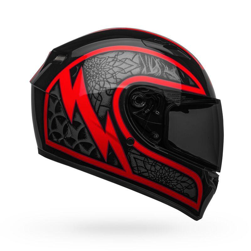 Bell Qualifier Scorch Gloss Black/Red Helmet - My Superbike Store