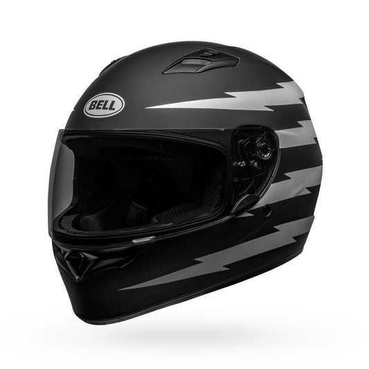 Bell Qualifier Z-Ray Matte Black/White Helmet - My Superbike Store