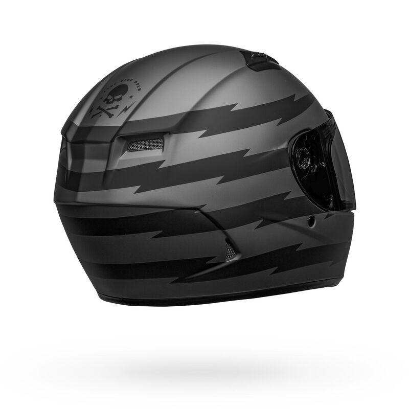 Bell Qualifier Z-Ray Matte Gray/Black Helmet - My Superbike Store