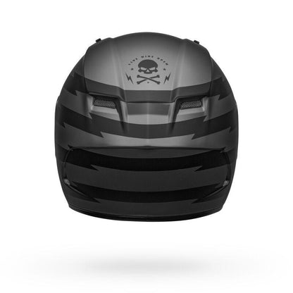 Bell Qualifier Z-Ray Matte Gray/Black Helmet - My Superbike Store