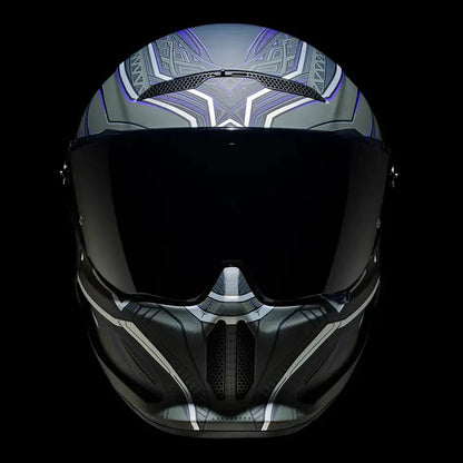 Ruroc Atlas 4.0 Carbon Helmet - Marvel’s Black Panther - My Superbike Store