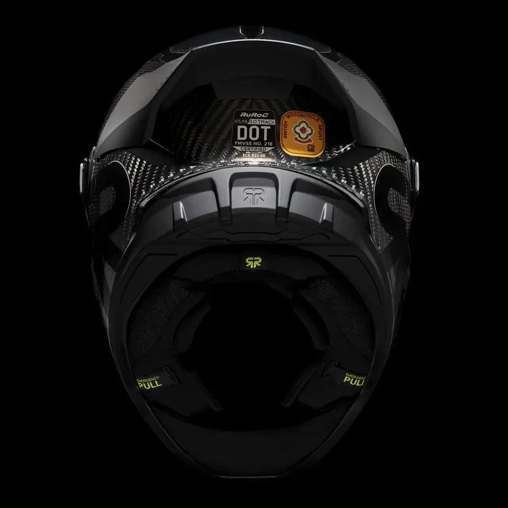 Ruroc Atlas 4.0 Track Helmet - Core Carbon - My Superbike Store