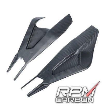 RPM Carbon Fiber Swingarm Covers Protectors Style B For BMW S 1000 R 2021-22 - My Superbike Store