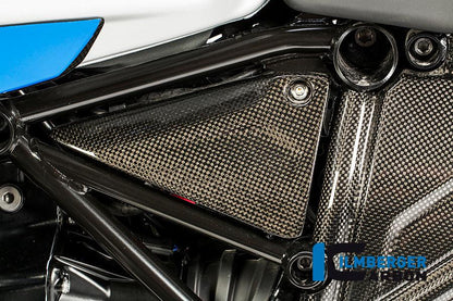 Ilmberger Carbon Fibre Left Triangular Frame Cover For BMW R 1200 GSA 2014-22 - My Superbike Store