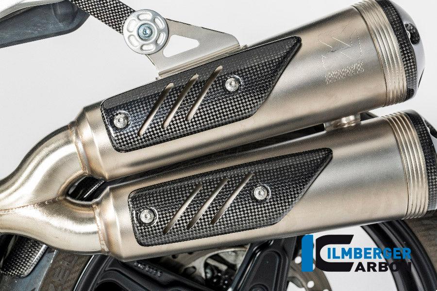 Ilmberger Carbon Fibre Silencer Protector for BMW R NineT Scrambler 2016-22 - My Superbike Store