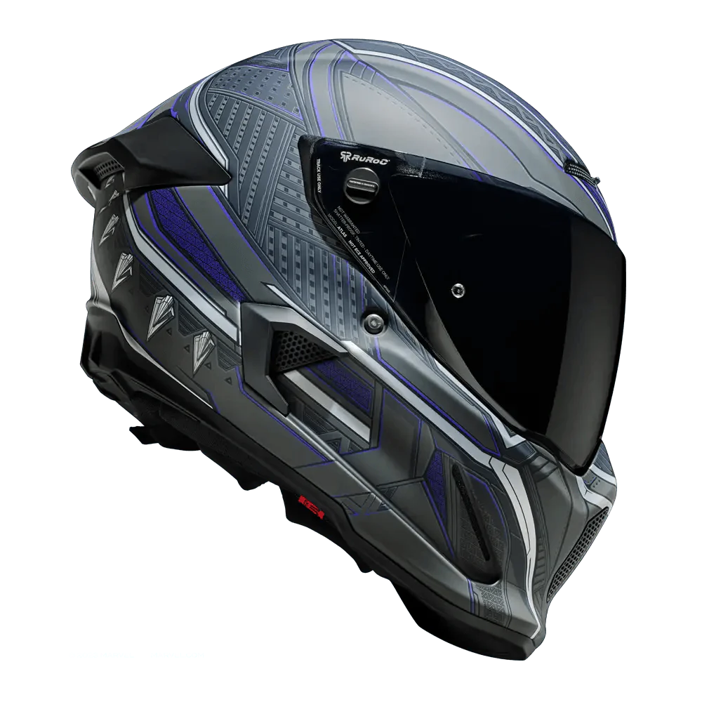 Ruroc Atlas 4.0 Carbon Helmet - Marvel’s Black Panther - My Superbike Store