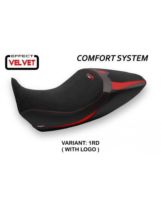 Tappezzeria Saranda 1 Velvet Comfort System Seat Cover for Ducati Diavel 1260 19-21 - My Superbike Store