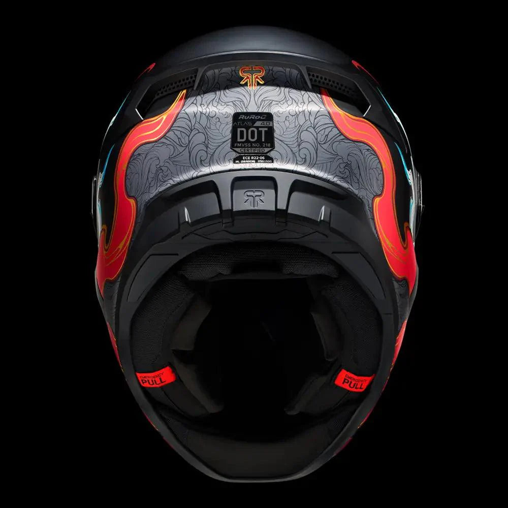 Ruroc Atlas 4.0 Carbon Helmet - Daimyo - My Superbike Store