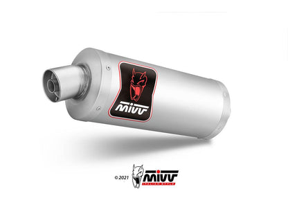 Mivv Dakar Slip-On Exhaust for Triumph Tiger 1200 2021-22 - My Superbike Store