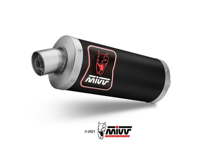 Mivv Dakar Slip-On Exhaust for Triumph Tiger 1200 2021-22 - My Superbike Store