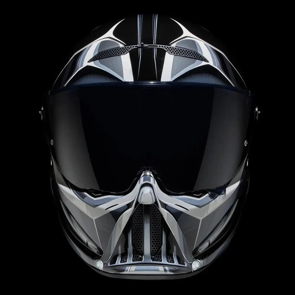 Ruroc Atlas 4.0 Carbon Helmet - Darth Vader - My Superbike Store