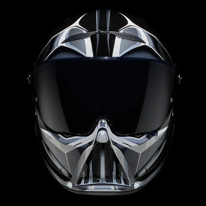 Ruroc Atlas 4.0 Carbon Helmet - Darth Vader - My Superbike Store