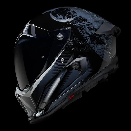 Ruroc Atlas 4.0 Carbon Helmet - Darth Vader - My Superbike Store