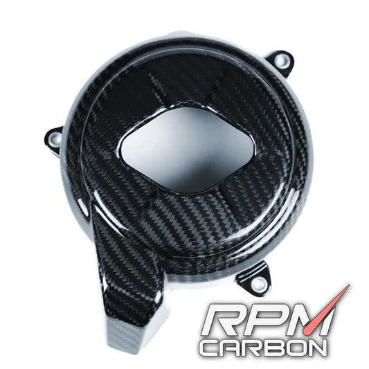 RPM Carbon Fiber Engine Cover #4 For Ducati Panigale V4/V4S 2022+ - My Superbike Store