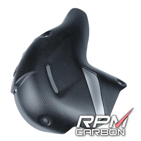 RPM Carbon Fiber Exhaust Cover For Ducati Panigale V4/V4S 2022+ - My Superbike Store