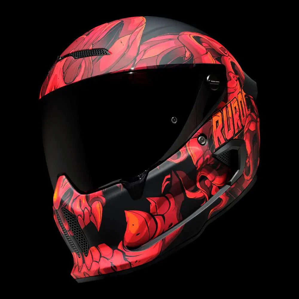 Ruroc Atlas 4.0 Street Helmet - El Diablo - My Superbike Store