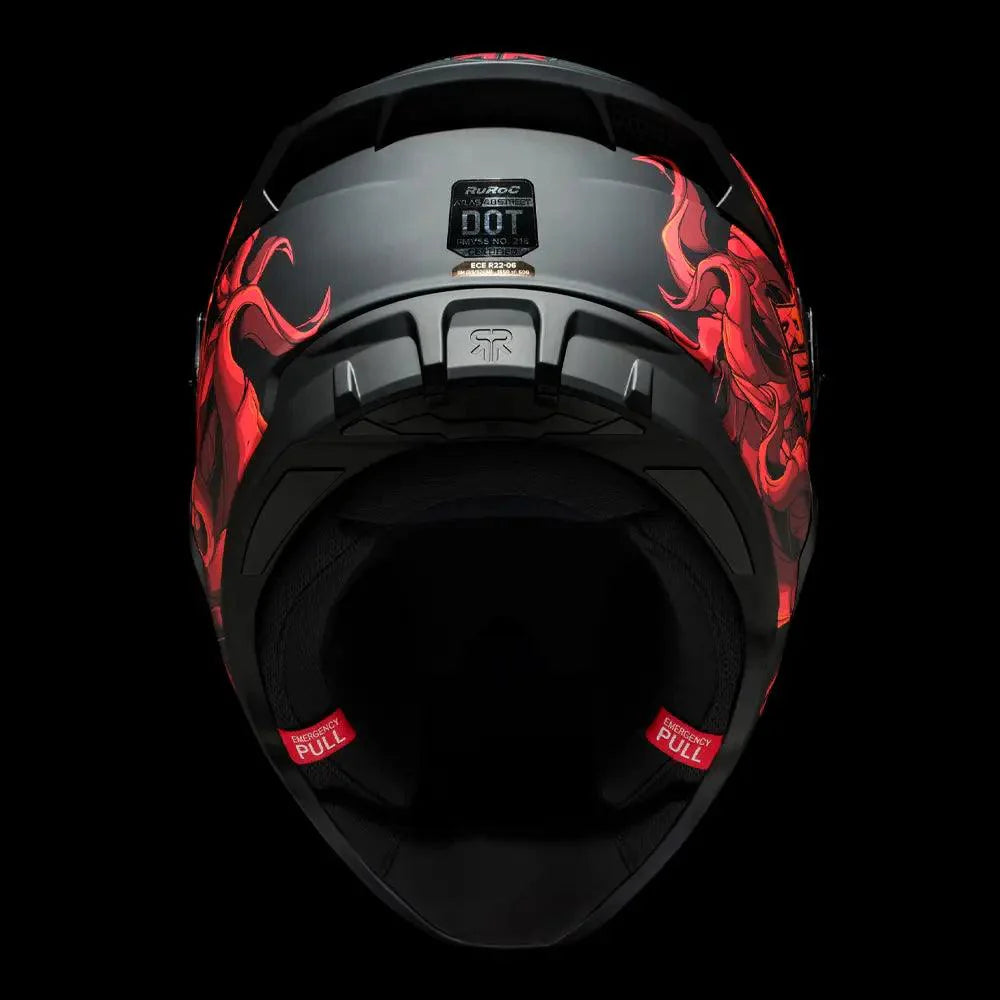 Ruroc Atlas 4.0 Street Helmet - El Diablo - My Superbike Store