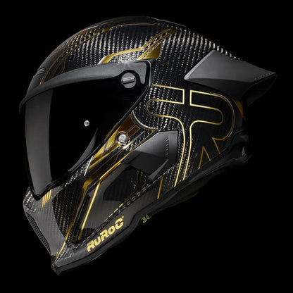 Ruroc Atlas 4.0 Track Helmet - Titan Gold - My Superbike Store