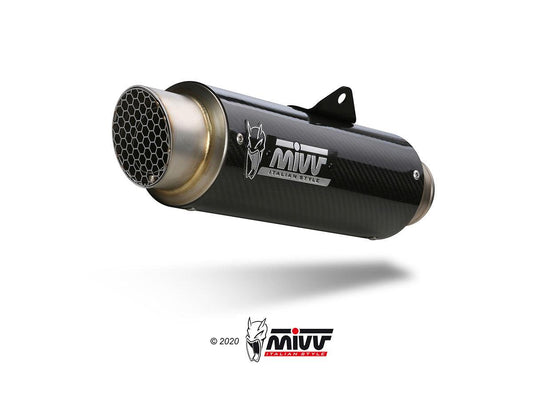 Mivv GP Pro Slip-On Exhaust for Suzuki GSX-S1000 2021-22 - My Superbike Store