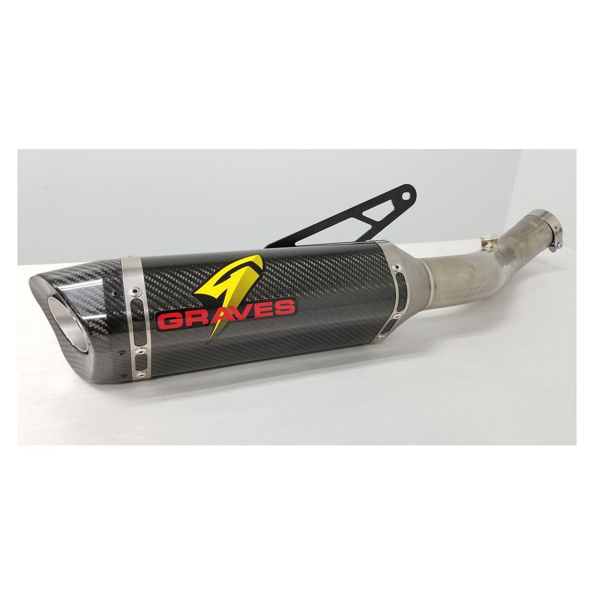 Graves Hexagonal Slip-On Exhaust for Aprilia RSV4 RR - My Superbike Store