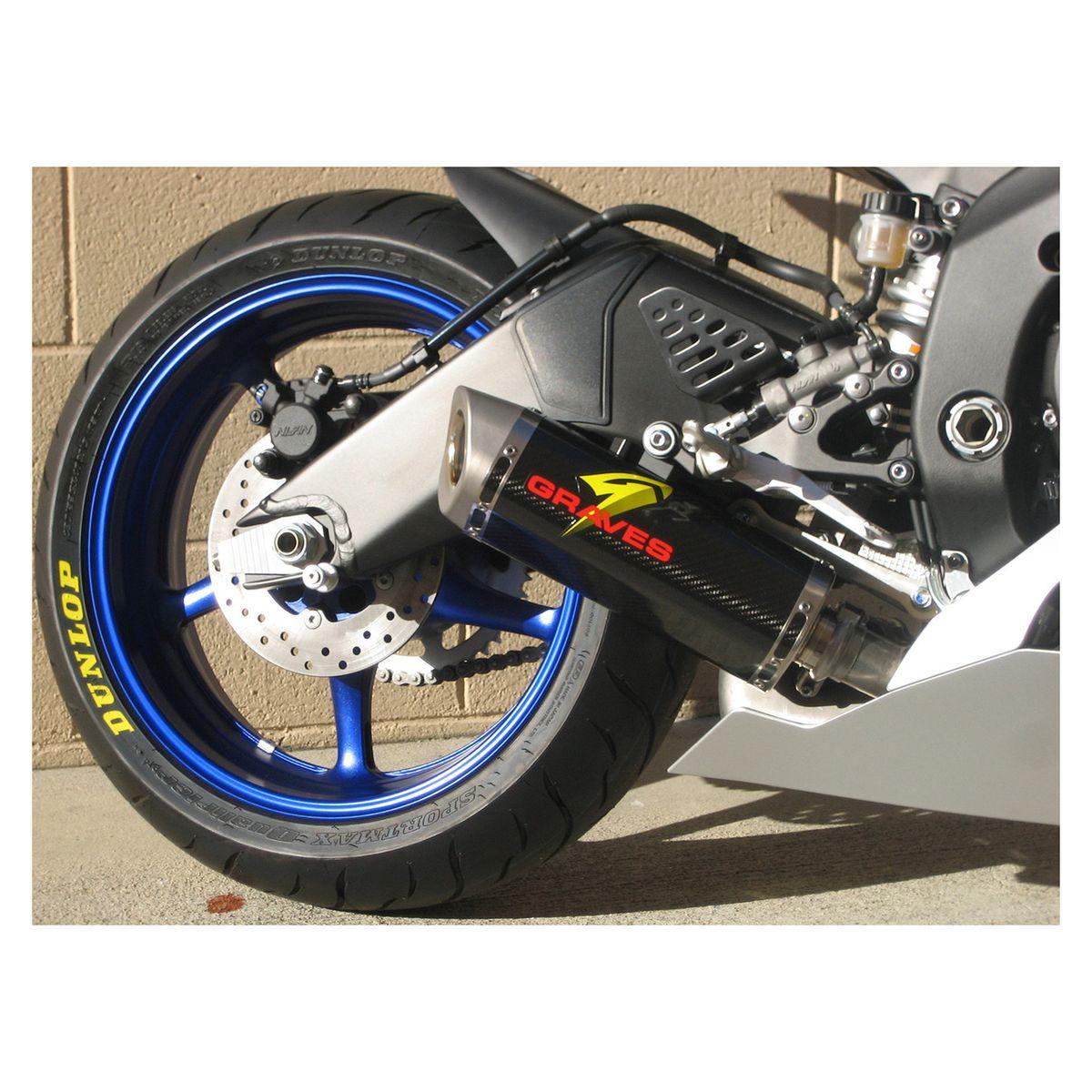 Graves Hexagonal Slip-On Exhaust for Yamaha R6 - My Superbike Store