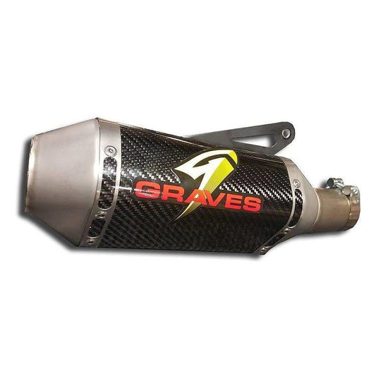 Graves Cat Back Slip-On Exhaust for Yamaha R1 - My Superbike Store