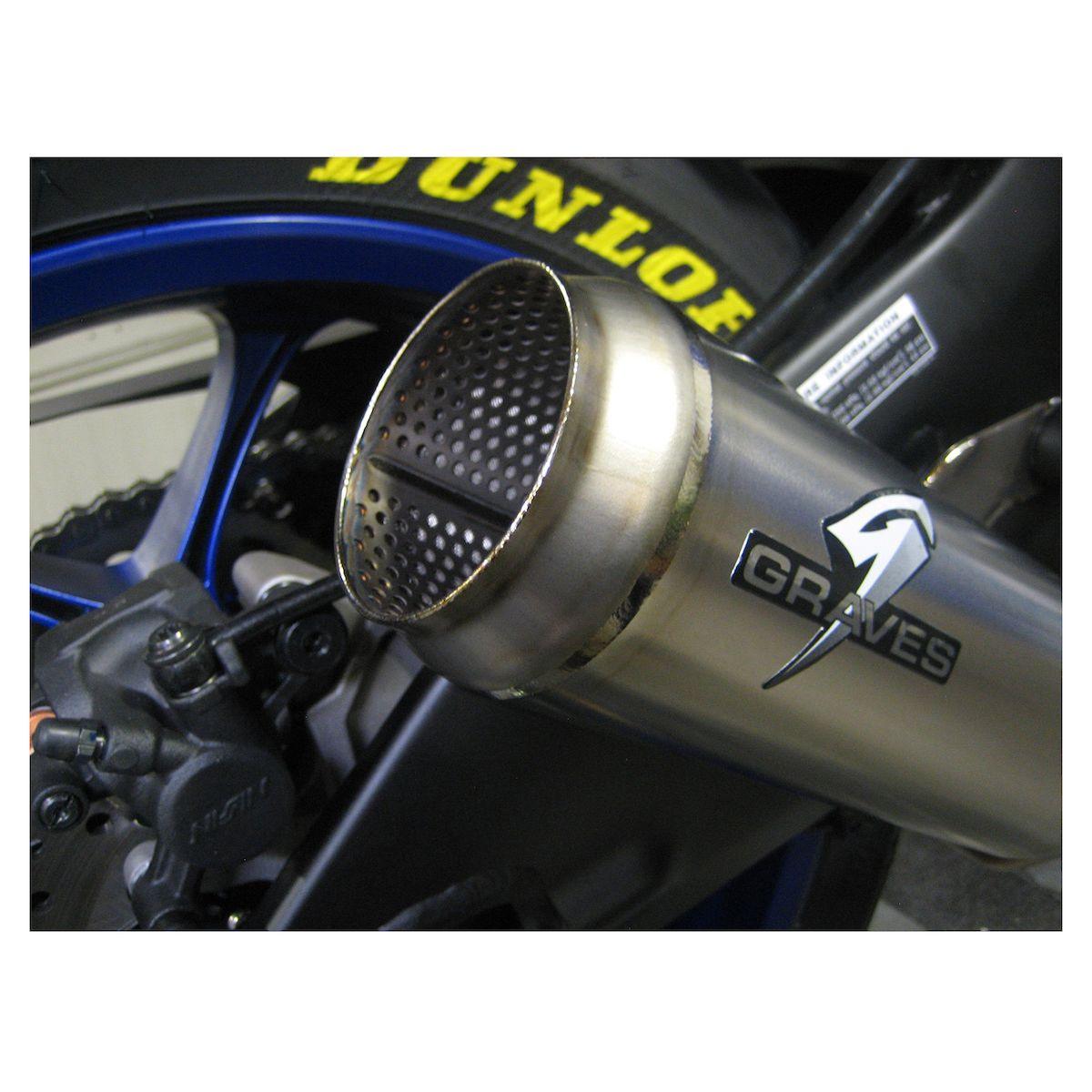 Graves Motorsports Moto1 Slip-On Exhaust for Yamaha R1 - My Superbike Store