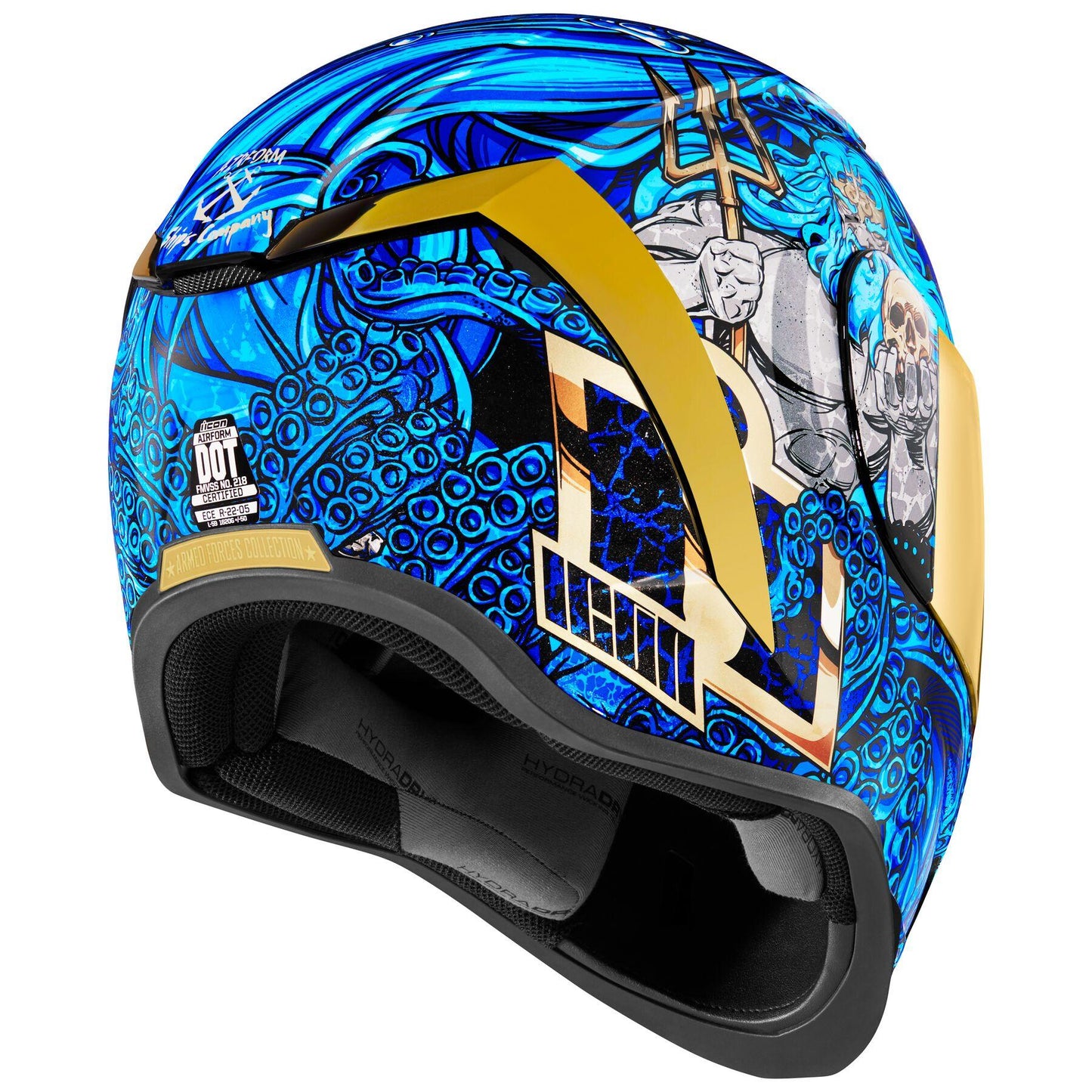 Icon Airform Ships Company Helmet - My Superbike Store