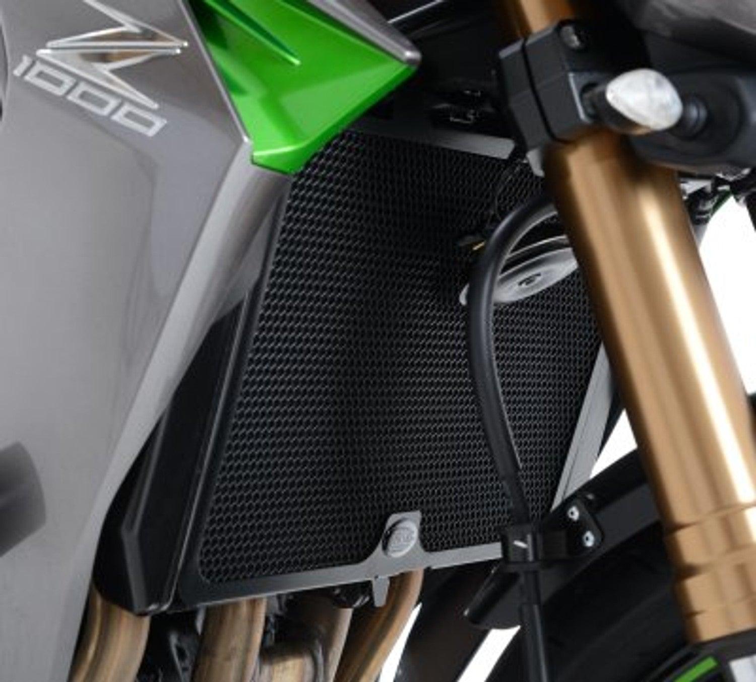 R&G Radiator Guard for Kawasaki Ninja 1000 2021 - RAD0090BK - My Superbike Store