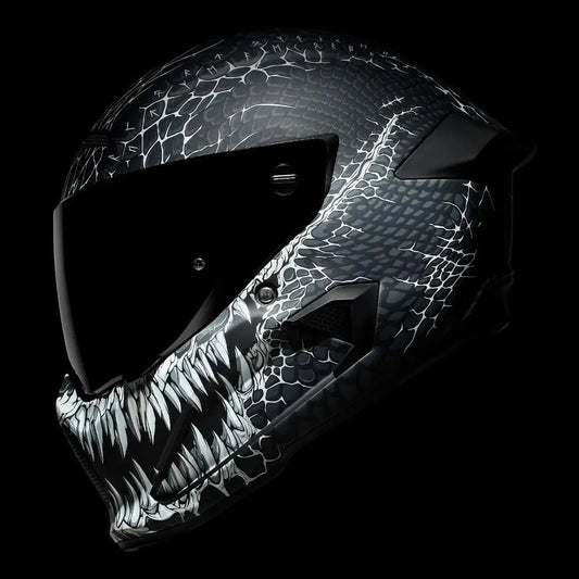 Ruroc Atlas 4.0 Carbon Helmet - Jormungandr - My Superbike Store