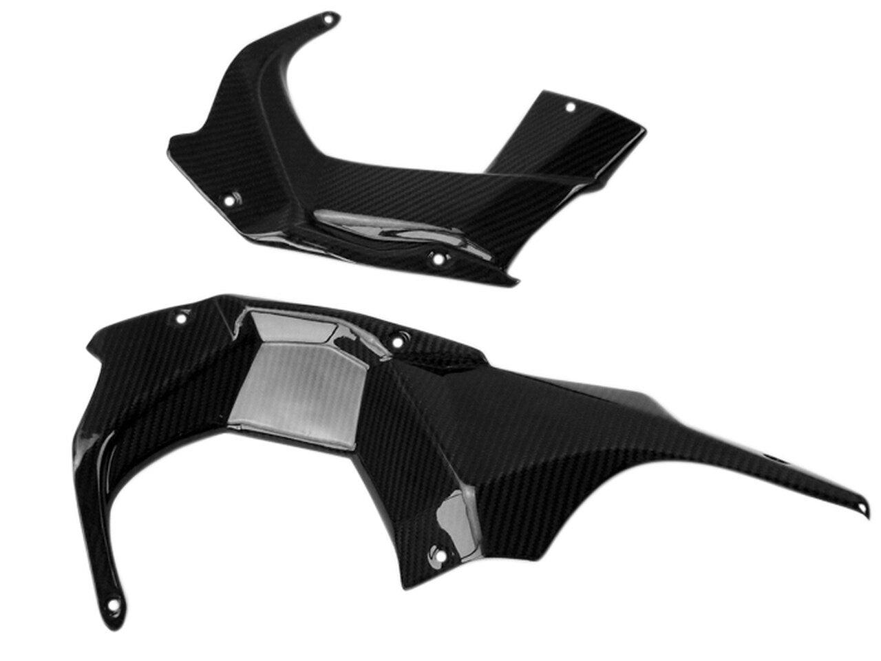 Motocomposites Dash Panels in 100% Carbon Fiber for Kawasaki Ninja H2 - My Superbike Store