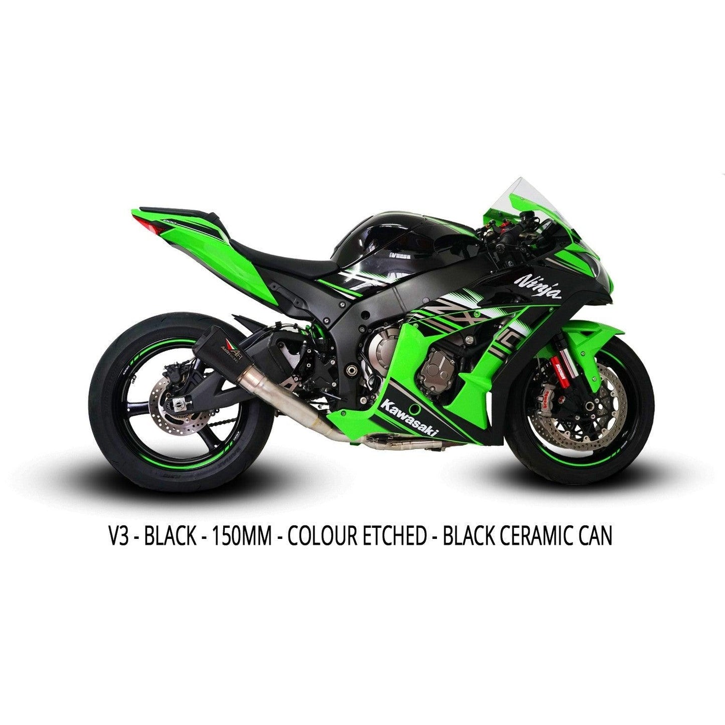 Austin Racing GP1/R & GP2/R & V3 De-Cat Exhaust System for Kawasaki ZX-10R - My Superbike Store