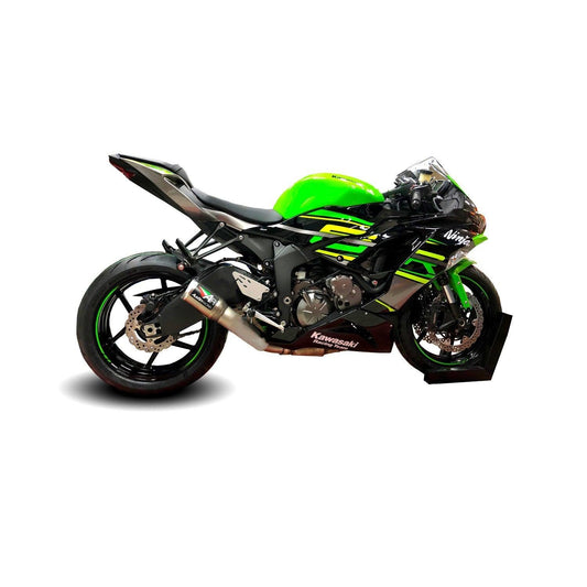 Austin Racing GP1/GP2 De-Cat Slip-On Exhaust for Kawasaki ZX-6R - My Superbike Store