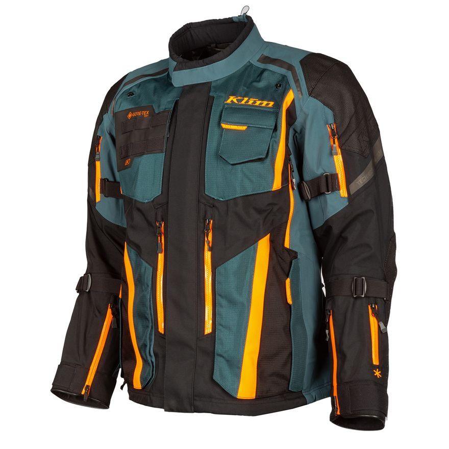 Klim Badlands Pro Jacket Petrol Strike Orange - My Superbike Store