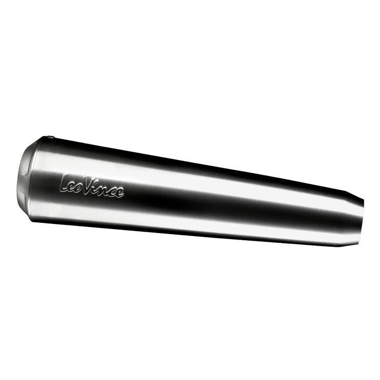 LeoVince Classic Racer Slip-On Exhaust for Triumph Bonneville T100 - My Superbike Store