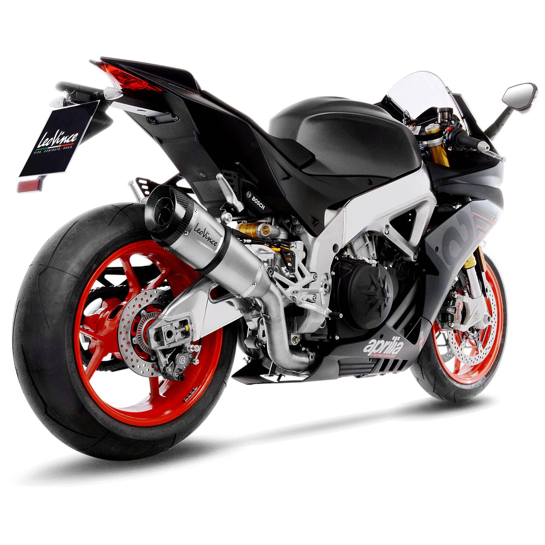 LeoVince Factory S Slip-On Exhaust for Aprilia RSV4 RF - My Superbike Store