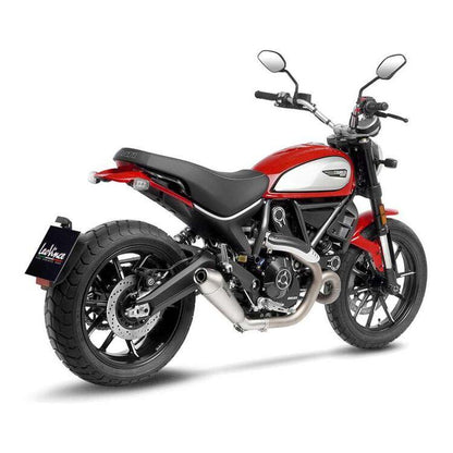 LeoVince GP Style EVO II Slip-On Exhaust For Ducati Scrambler Icon 2021-22 - My Superbike Store