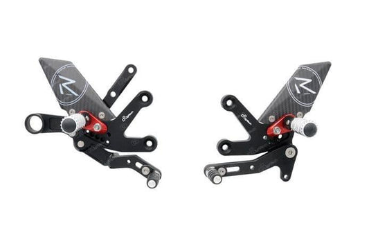 LighTech R Version Adjustable Rearsets for Suzuki GSX-S1000 2015-22 - My Superbike Store