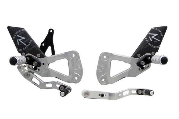 LighTech R Version Adjustable Rearsets For Suzuki GSXR 1000 2017-22 - My Superbike Store