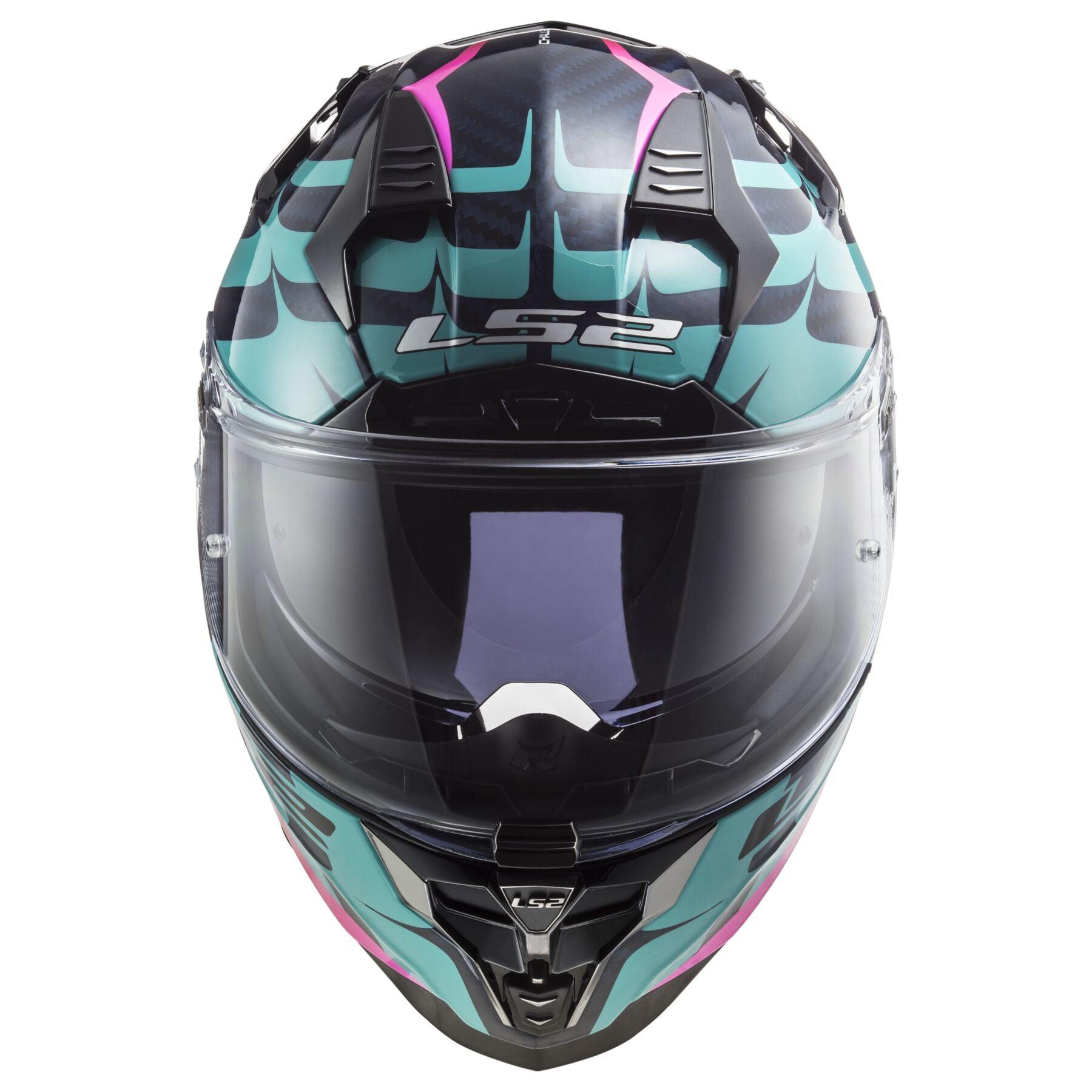 LS2 Challenger GT Carbon Flames Helmet - My Superbike Store