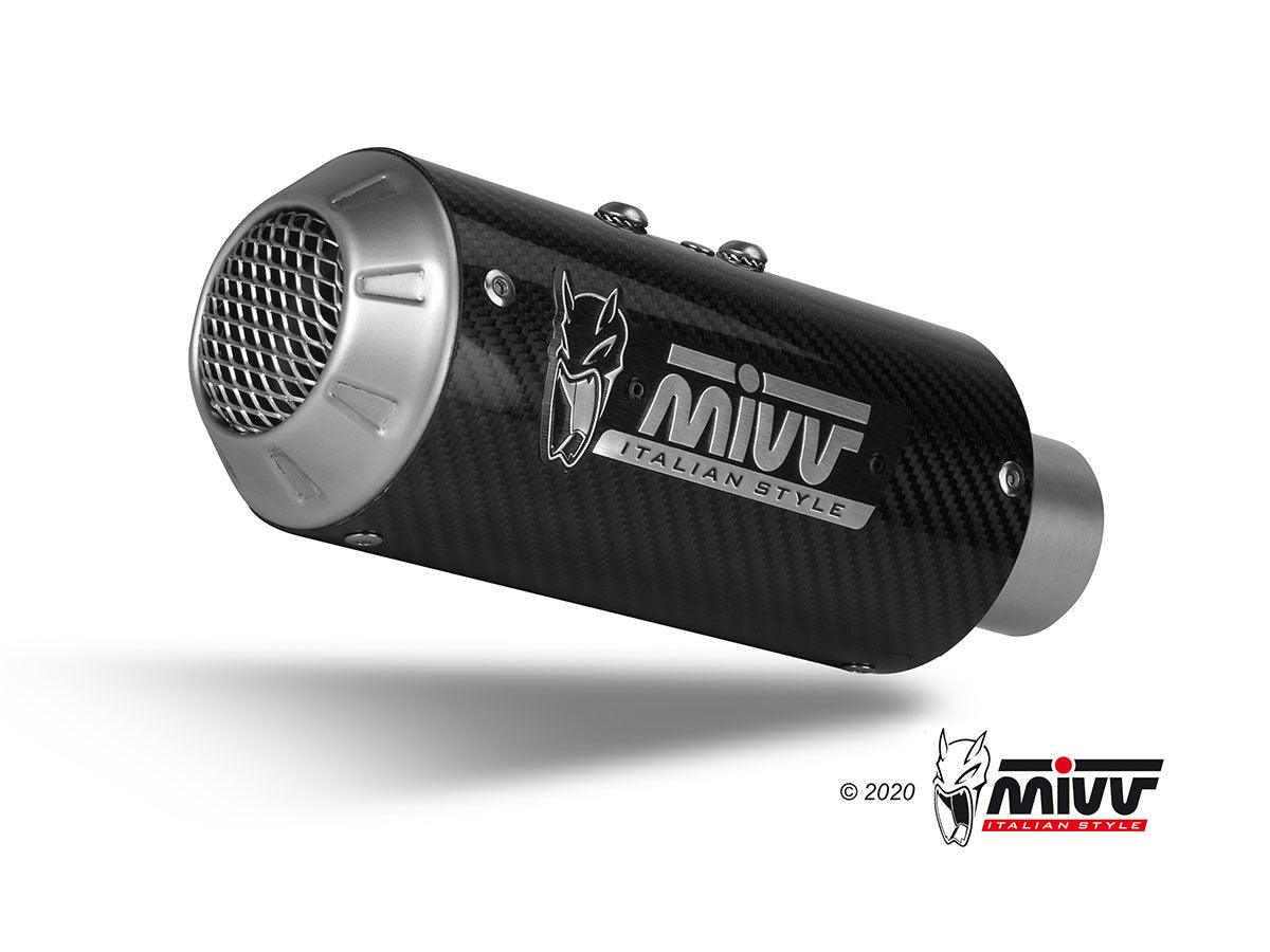 Mivv MK3 Carbon Slip-On Exhaust for Aprilia RSV4 2021-22 - My Superbike Store